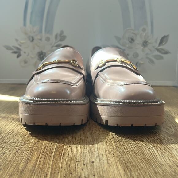 Sam Edelman Women's Laurs Lug Sole Loafer in Maple Sugar - Picture 8 of 14